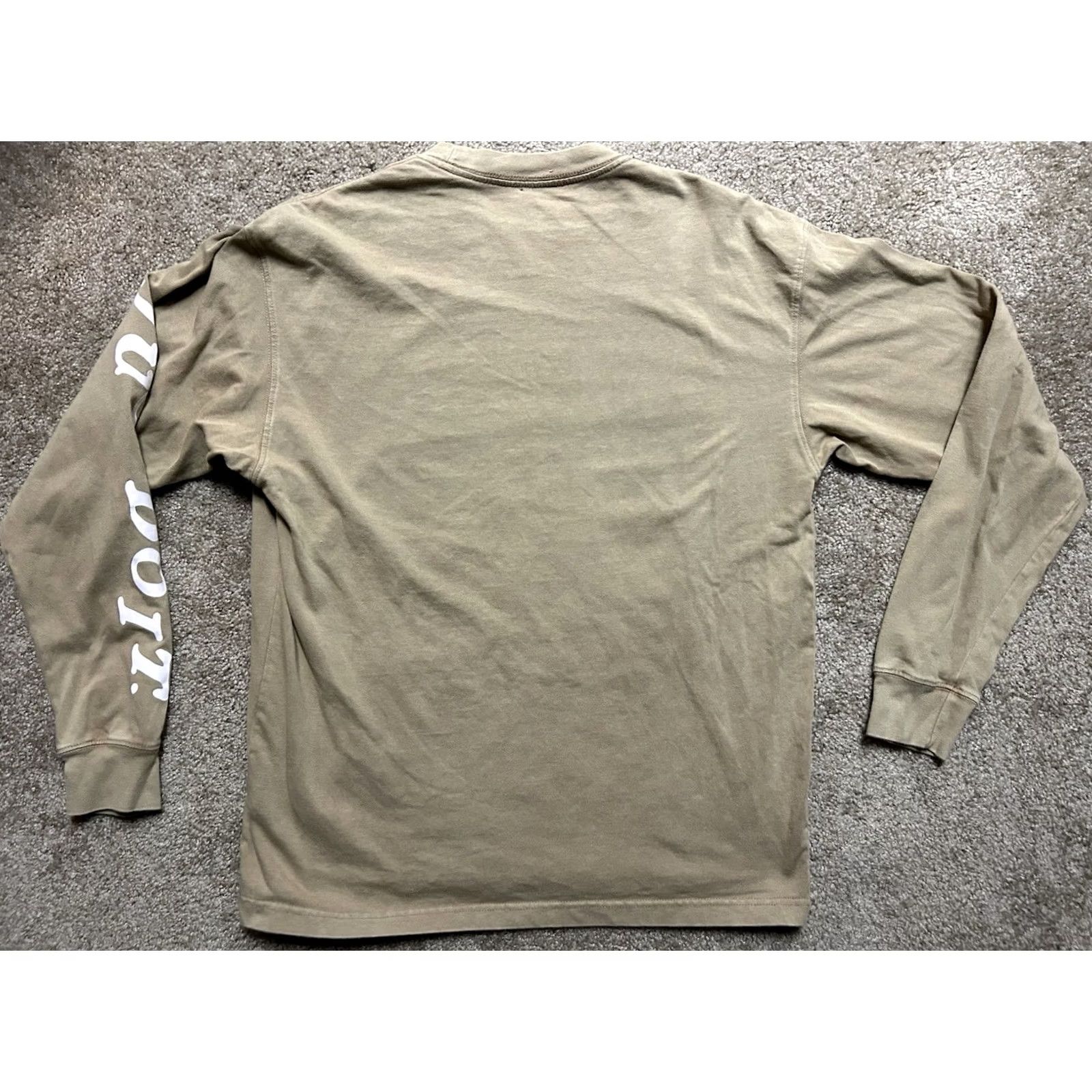 Nike Nike Sportswear My Nike Friends Long Sleeve Shirt Driftwood Embroidered Men’s M Size US M / EU 48-50 / 2 - 2 Thumbnail