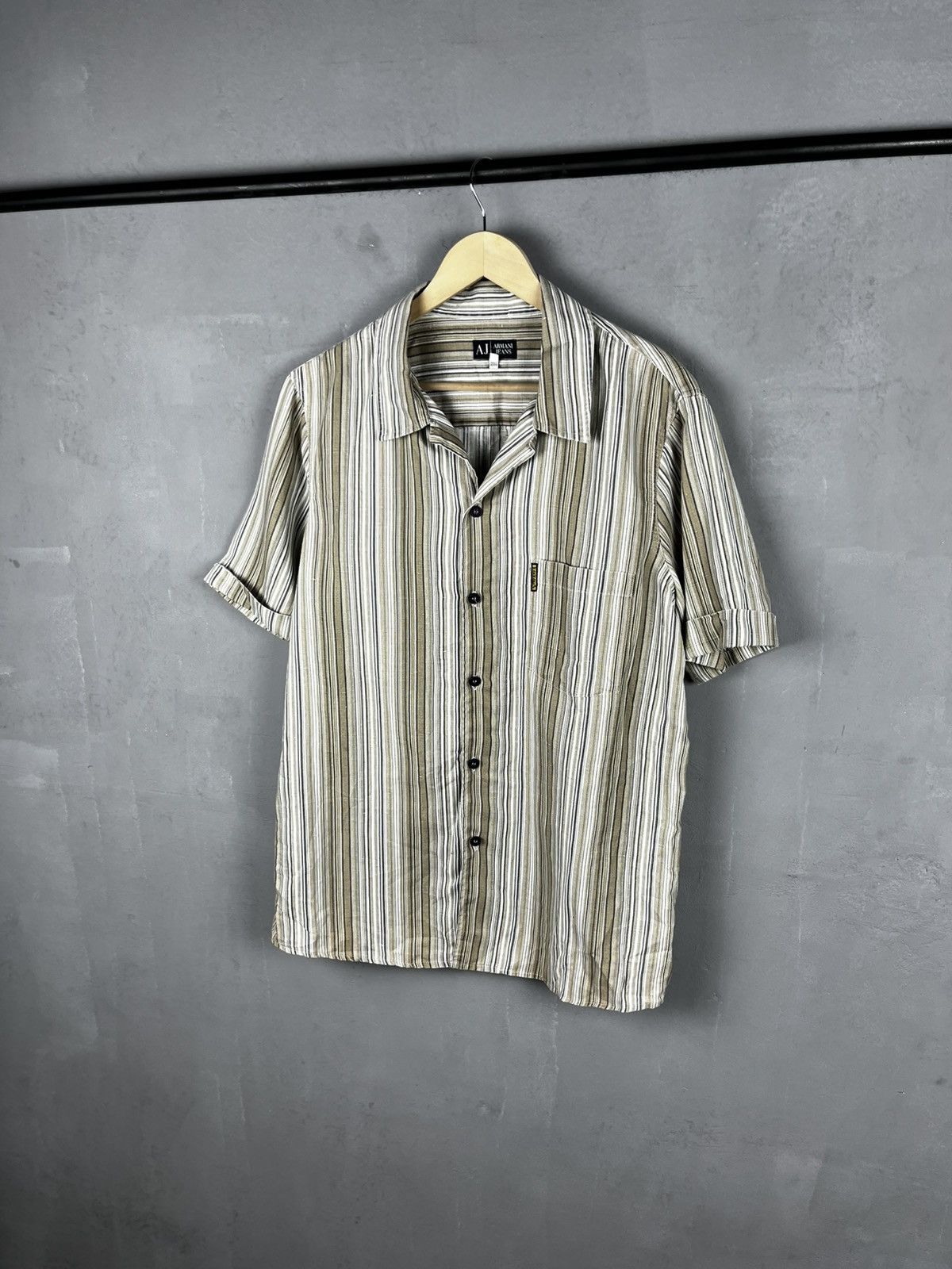 Armani Armani button shirt vintage 90s Size US XL / EU 56 / 4 - 4 Thumbnail