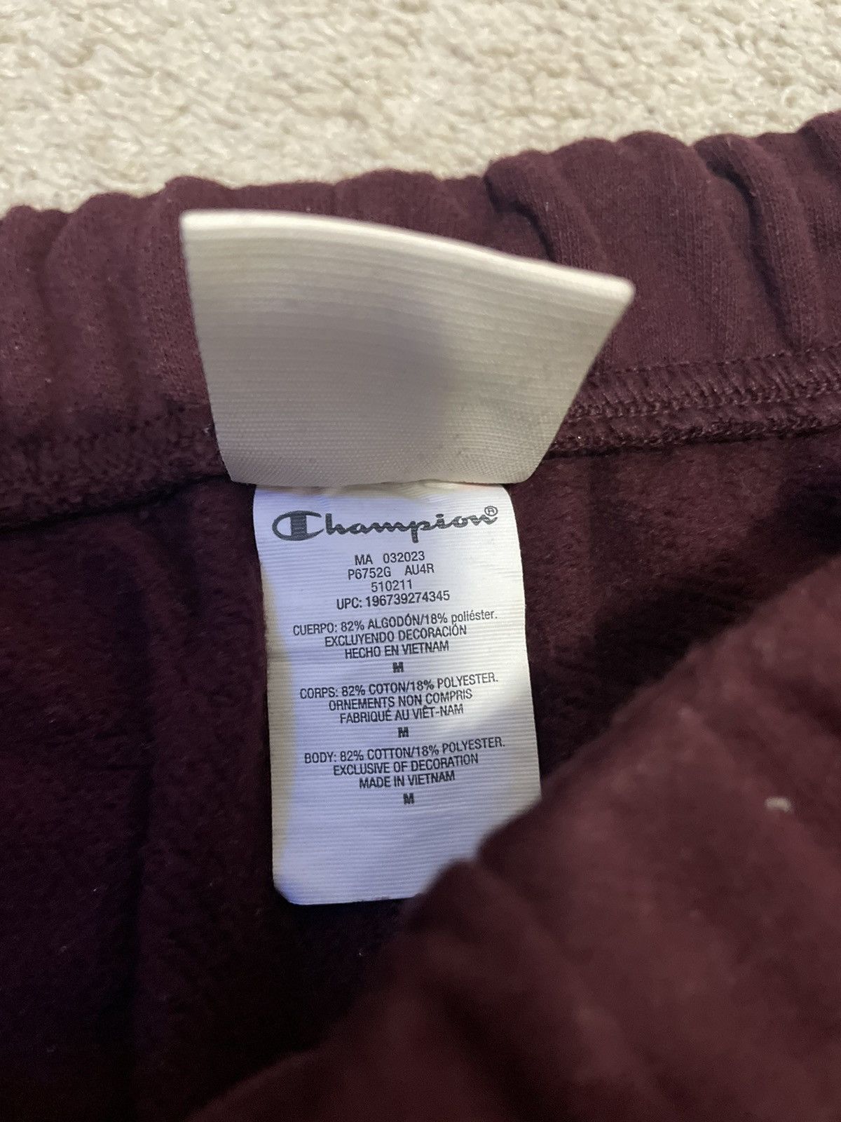 Champion CHAMPION REVERSE WEAVE SWEATPANT Size US 32 / EU 48 - 4 Thumbnail