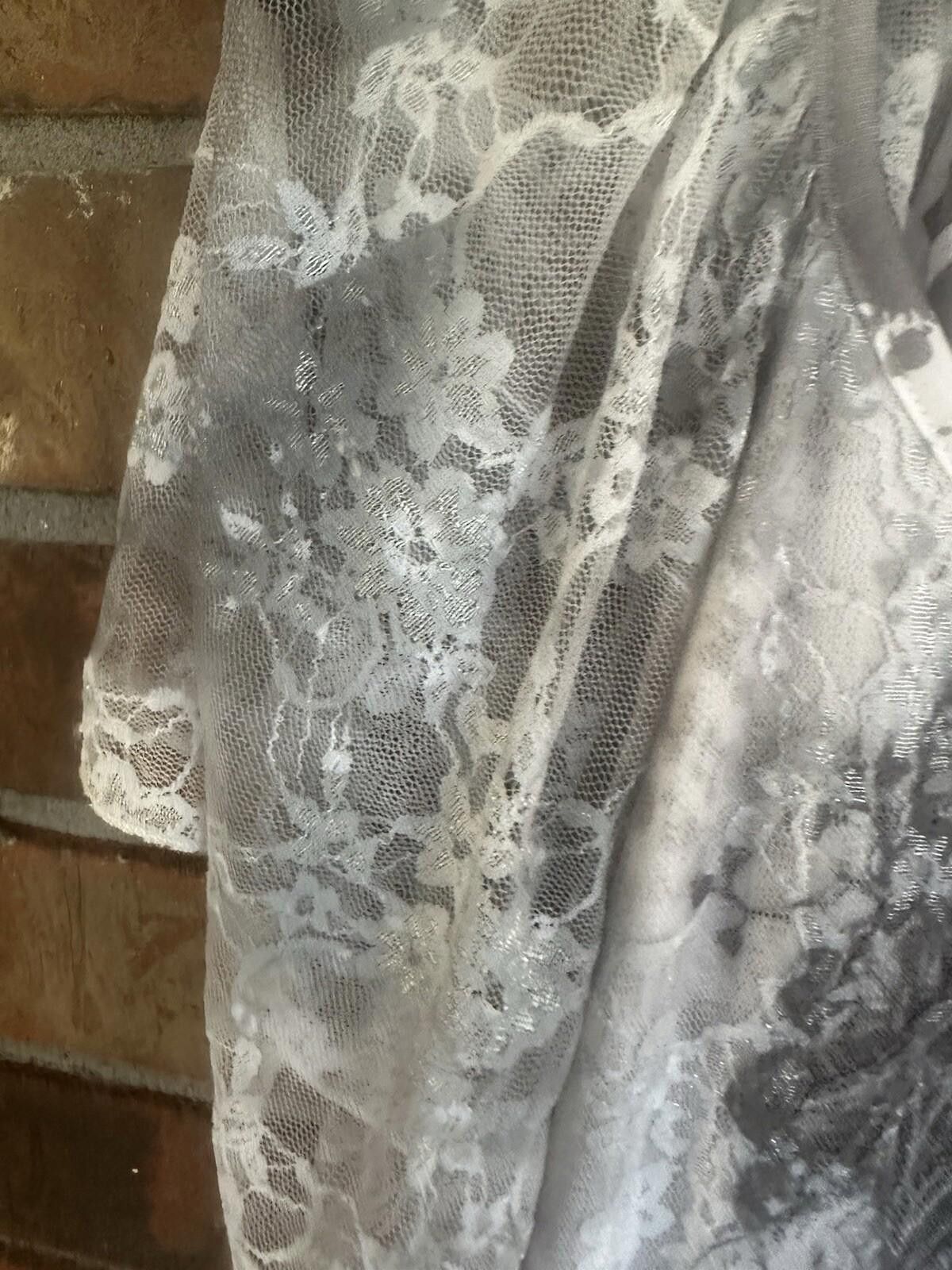 Designer womens xl tops Tunic Lace Floral Britany Black Size XL / US 12-14 / IT 48-50 - 4 Thumbnail