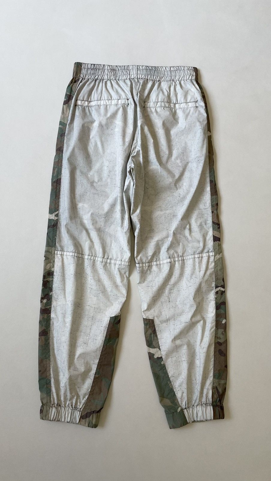 Dries Van Noten White Coated Camo Nylon Utility Trousers Size US 34 / EU 50 - 13 Thumbnail