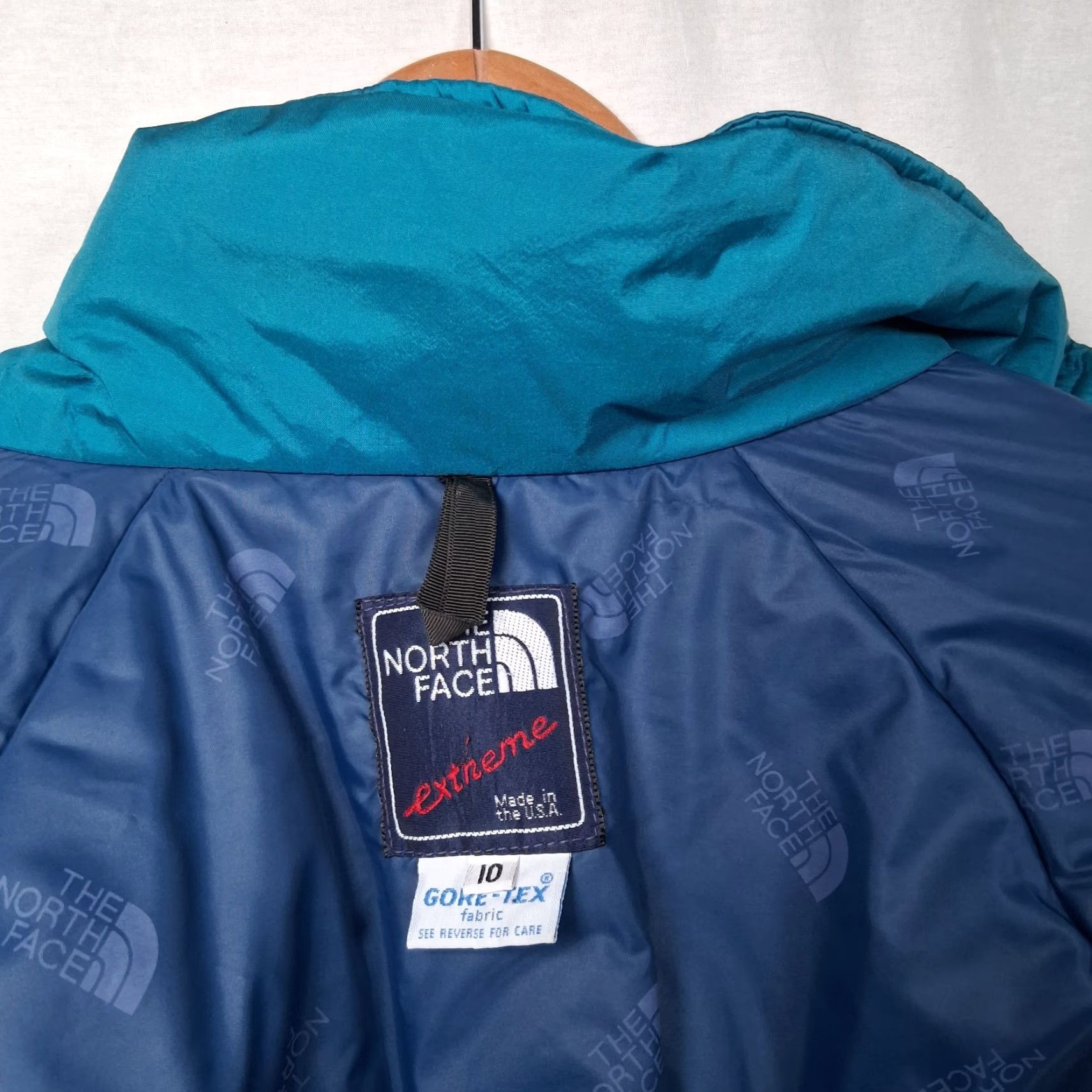 The North Face VINTAGE The North Face Jacket Women 10 Teal Gore Tex Ski Winter Size L / US 10 / IT 46 - 4 Thumbnail
