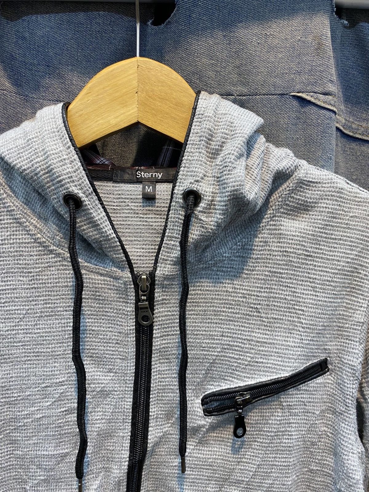 If Six Was Nine × Japanese Brand × Le Grande Bleu (L.G.B.) Sterny punk zip hoodie Size US M / EU 48-50 / 2 - 4 Thumbnail