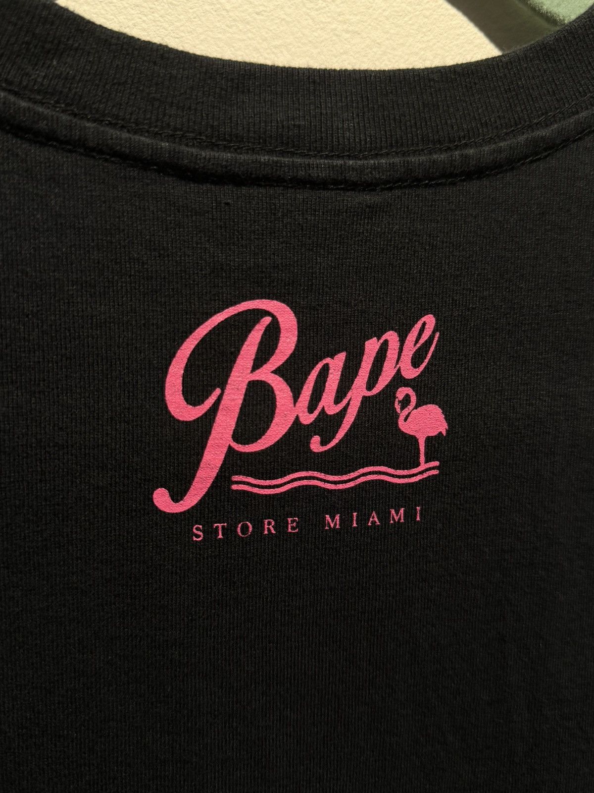 Bape Bape Miami 1st Anniversary College Tee Size US XXL / EU 58 / 5 - 6 Thumbnail