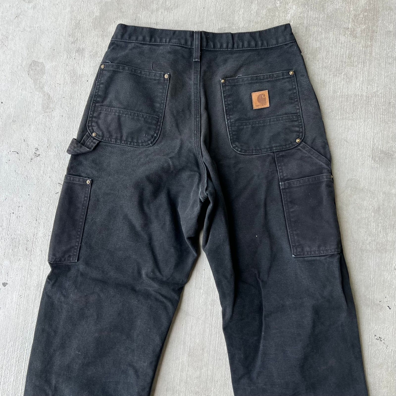 Carhartt × Vintage Carhartt black double knee work wear carpenter pants Size US 30 / EU 46 - 4 Thumbnail