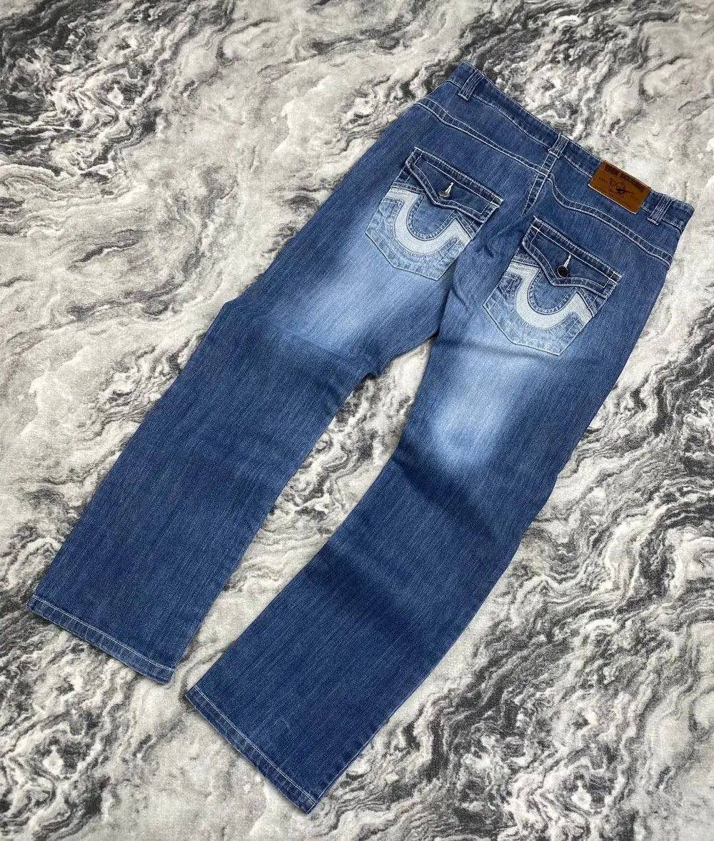 True Religion Vintage True Religion Baggy Denim Jeans Y2K 90s Size US 34 / EU 50 - 1 Thumbnail