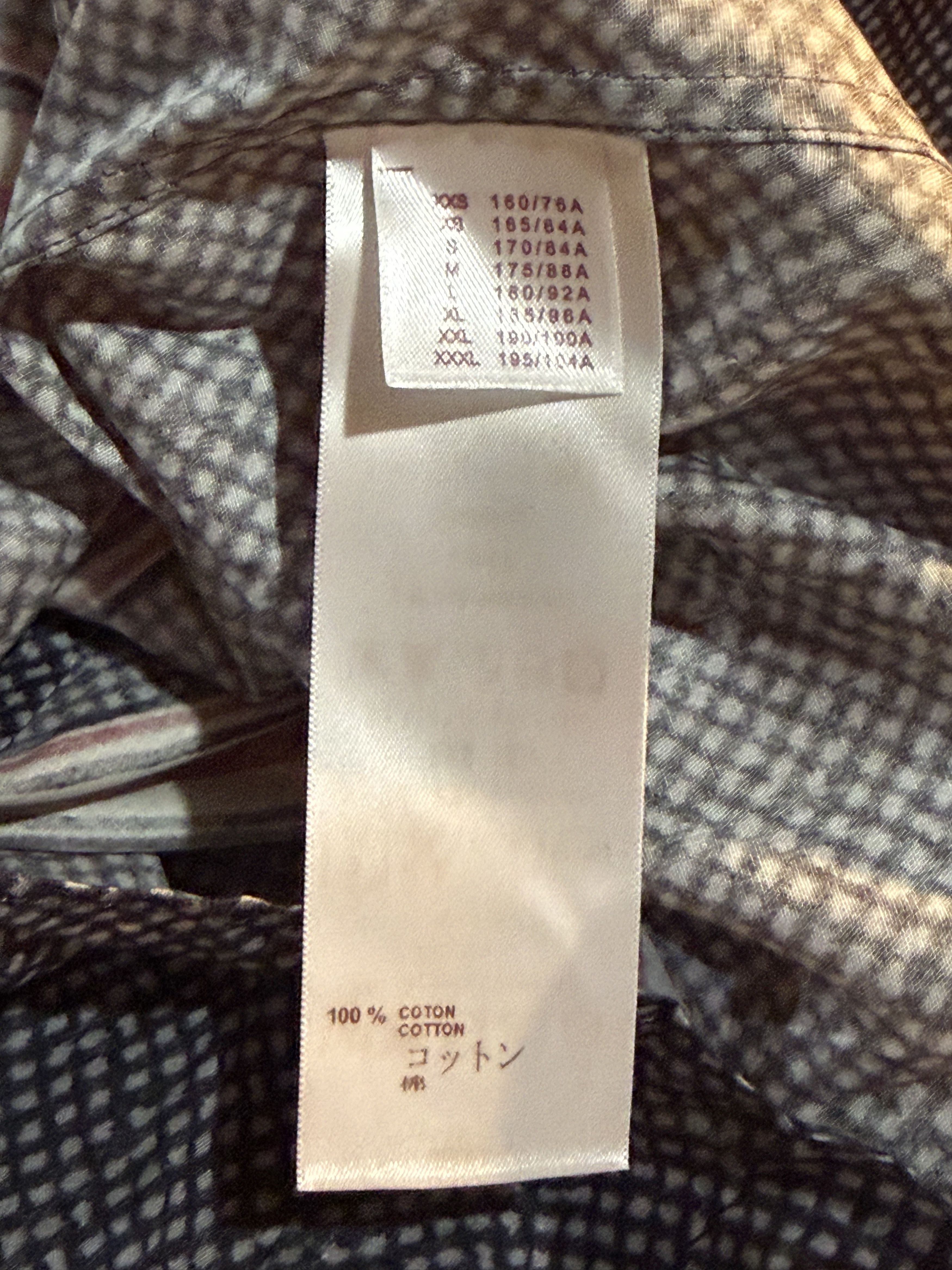 Louis Vuitton Louis Vuitton Zig Zag Printed Cotton Button Up Shirt Size US XL / EU 56 / 4 - 7 Thumbnail