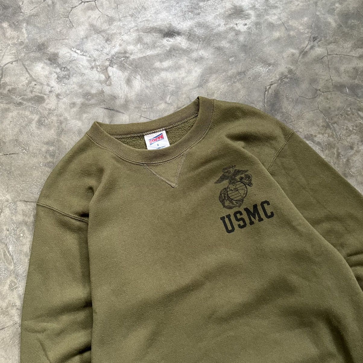 Vintage Vintage USMC Millitary Army Sweatshirt Size US S / EU 44-46 / 1 - 2 Thumbnail