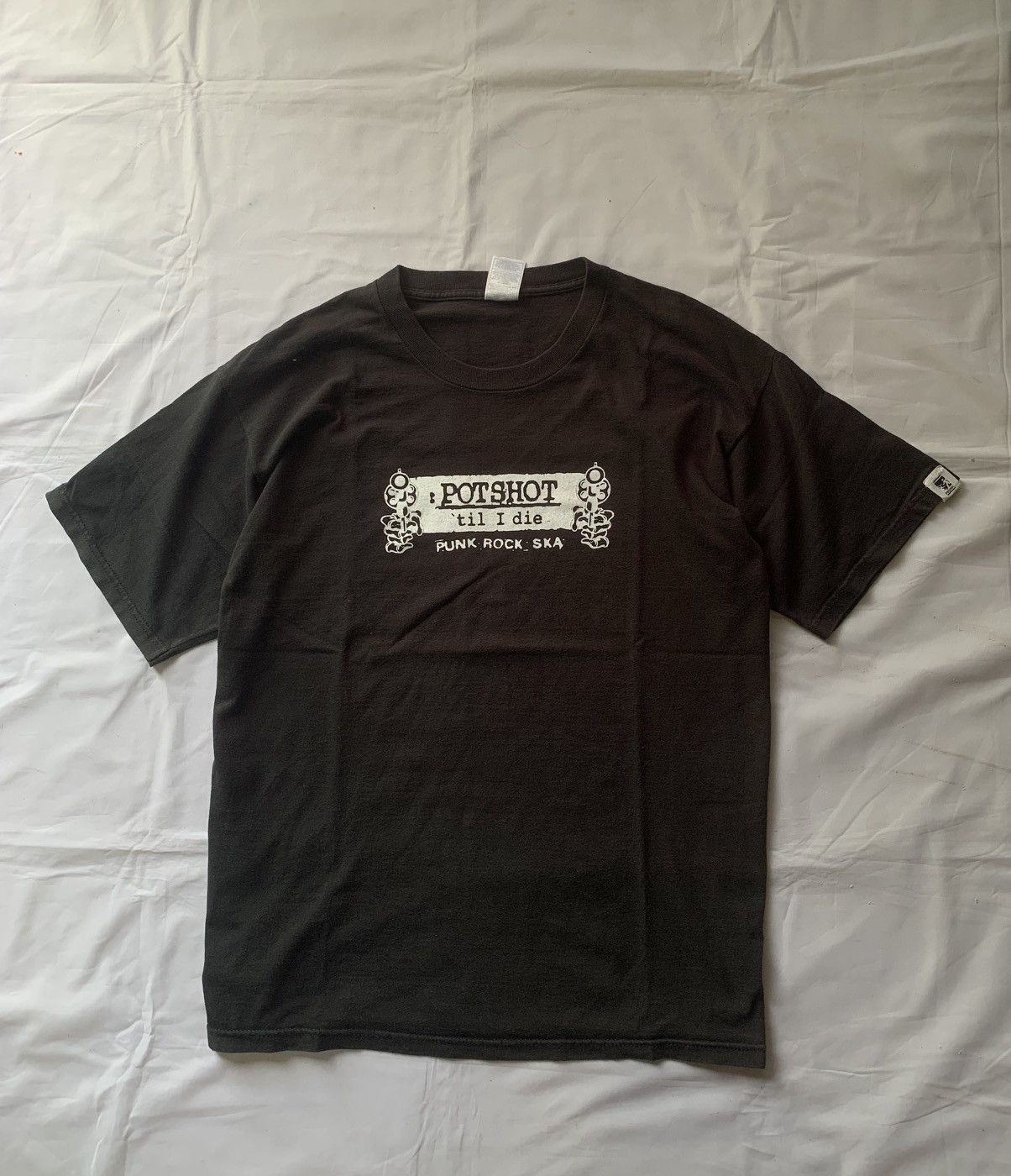 Band Tees VINTAGE POTSHOT JAPAN SKA PUNK BAND T SHIRT PEACE & UNITY Size US XL / EU 56 / 4 - 1 Thumbnail