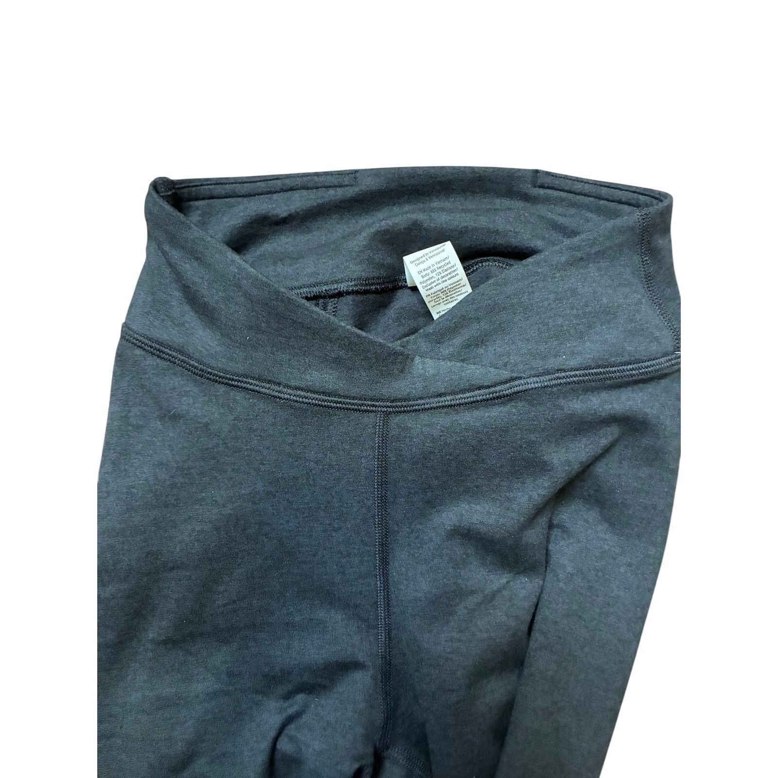 Lululemon Lululemon Softy Suedey Cross-Waist Tight 25" Black Size 2 Size 26" / US 2 / IT 38 - 3 Thumbnail