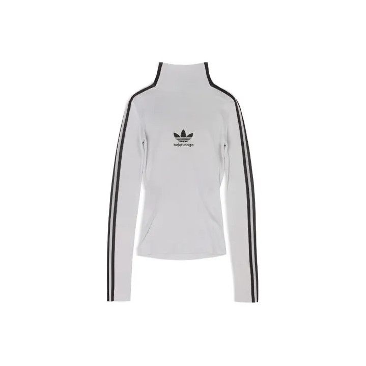 Balenciaga Balenciaga x Adidas Logo Turtleneck Sweater Size US S / EU 44-46 / 1 - 1 Thumbnail