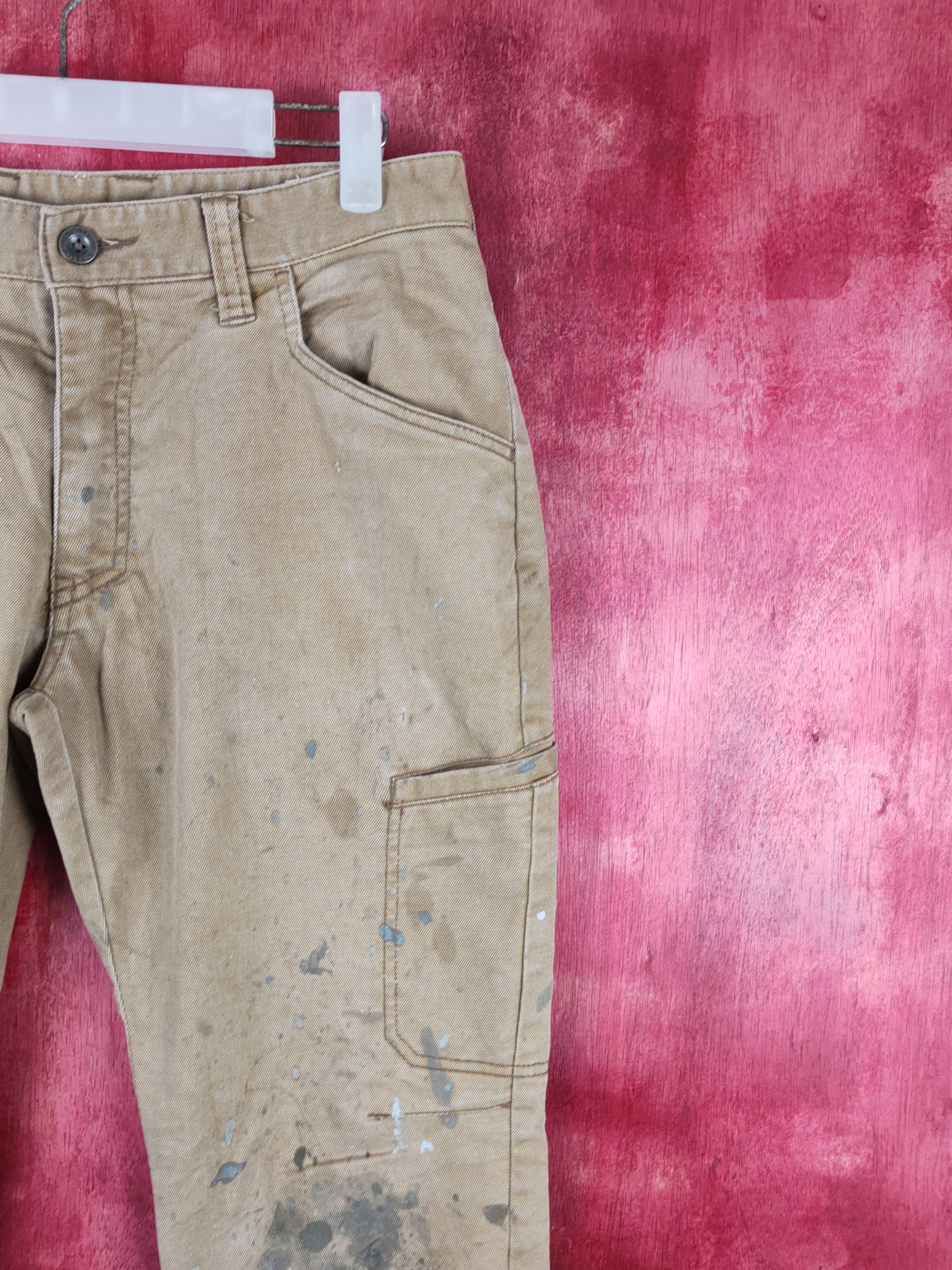 Fine Assist Brown Distressed Ripped Jeans #S17 95