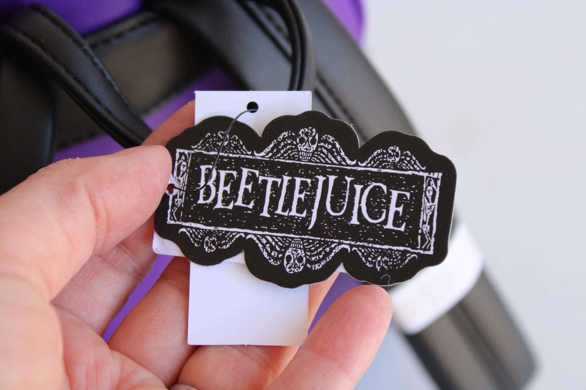 Other Loungefly Beetlejuice Backpack, New With Tags, Green and Pur Size ONE SIZE - 12 Thumbnail
