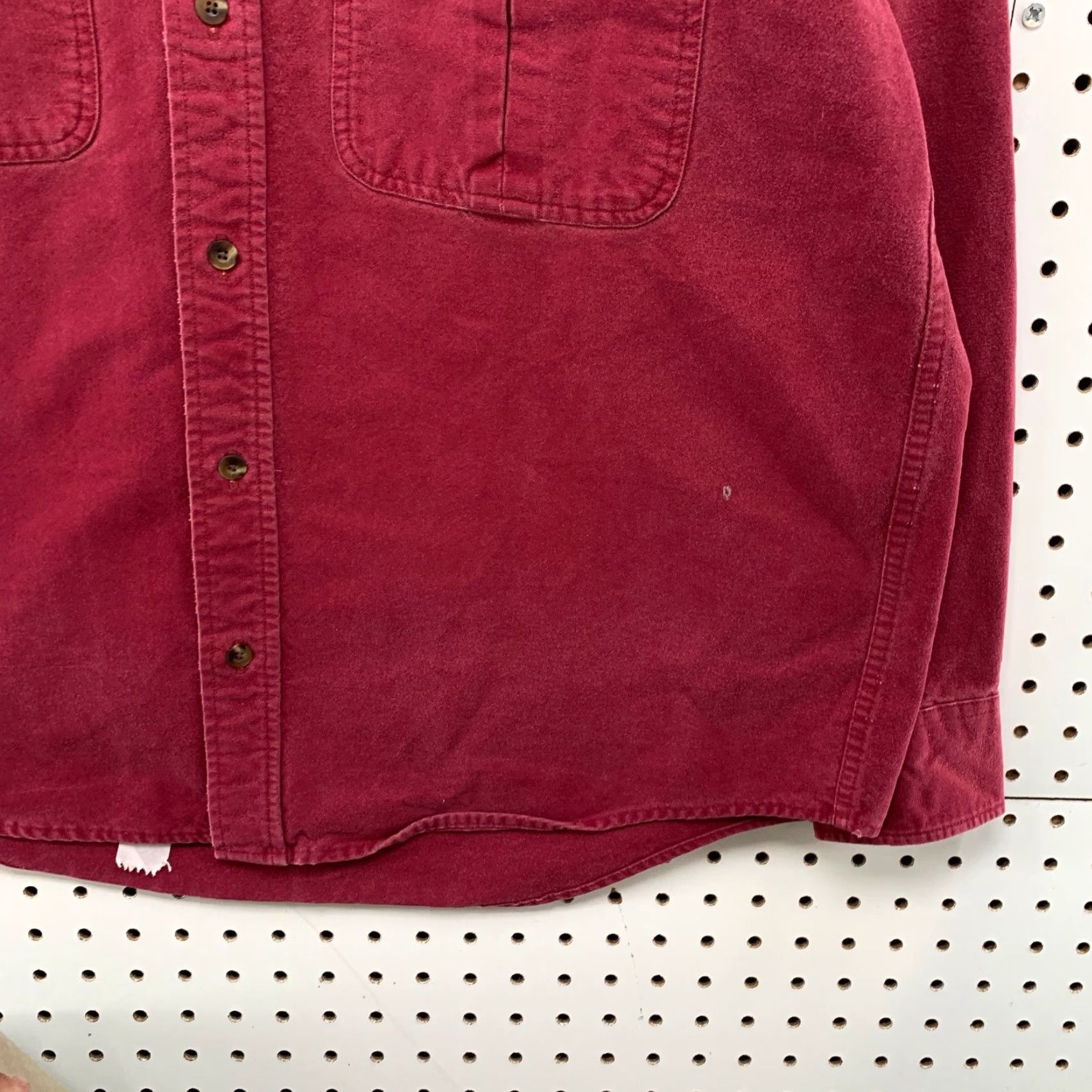 Vintage Cabela's Red Soft Chamois Heavy Button-Up Flannel Shirt L Men Regular Size Large Hunting Deer Vintage Size US L / EU 52-54 / 3 - 7 Thumbnail