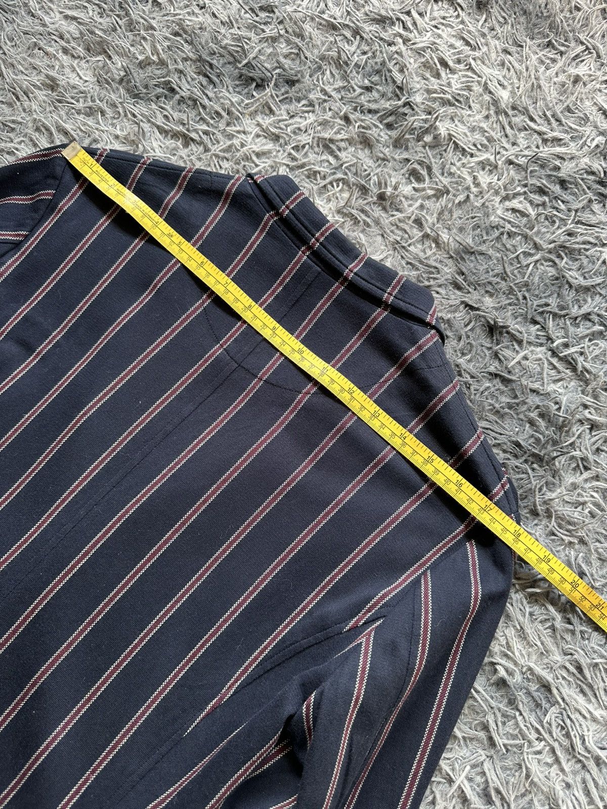 If Six Was Nine 2010's EDGE Rupert Japan pinstripe Vkei blazer Size US M / EU 48-50 / 2 - 19 Thumbnail