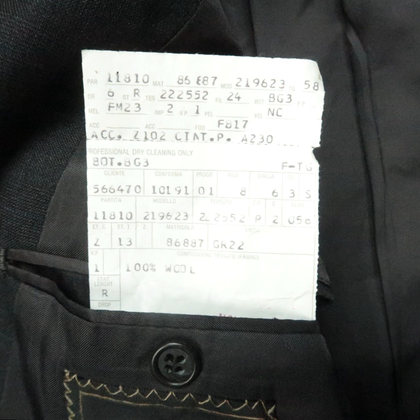 Ermenegildo Zegna Ermenegildo Zegna Blazer Men 48R Gray Plaid Double Breasted Wool 100s Jacket Three-Button Peak Lapel Vintage N/A Size 48R - 6 Thumbnail