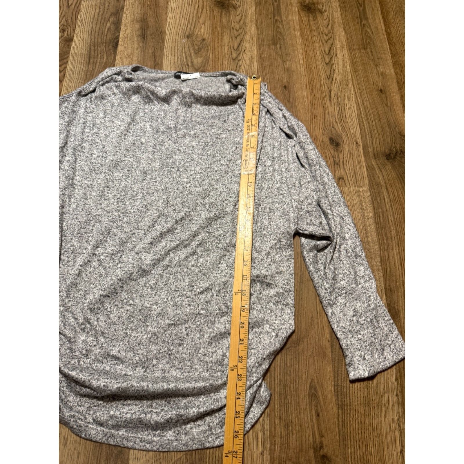 Vintage Cha Cha Vente Shirt Womens XL Long Sleeve Open Shoulder NWT Gray Vintage? No (Note: Vintage No) Size XL / US 12-14 / IT 48-50 - 7 Thumbnail