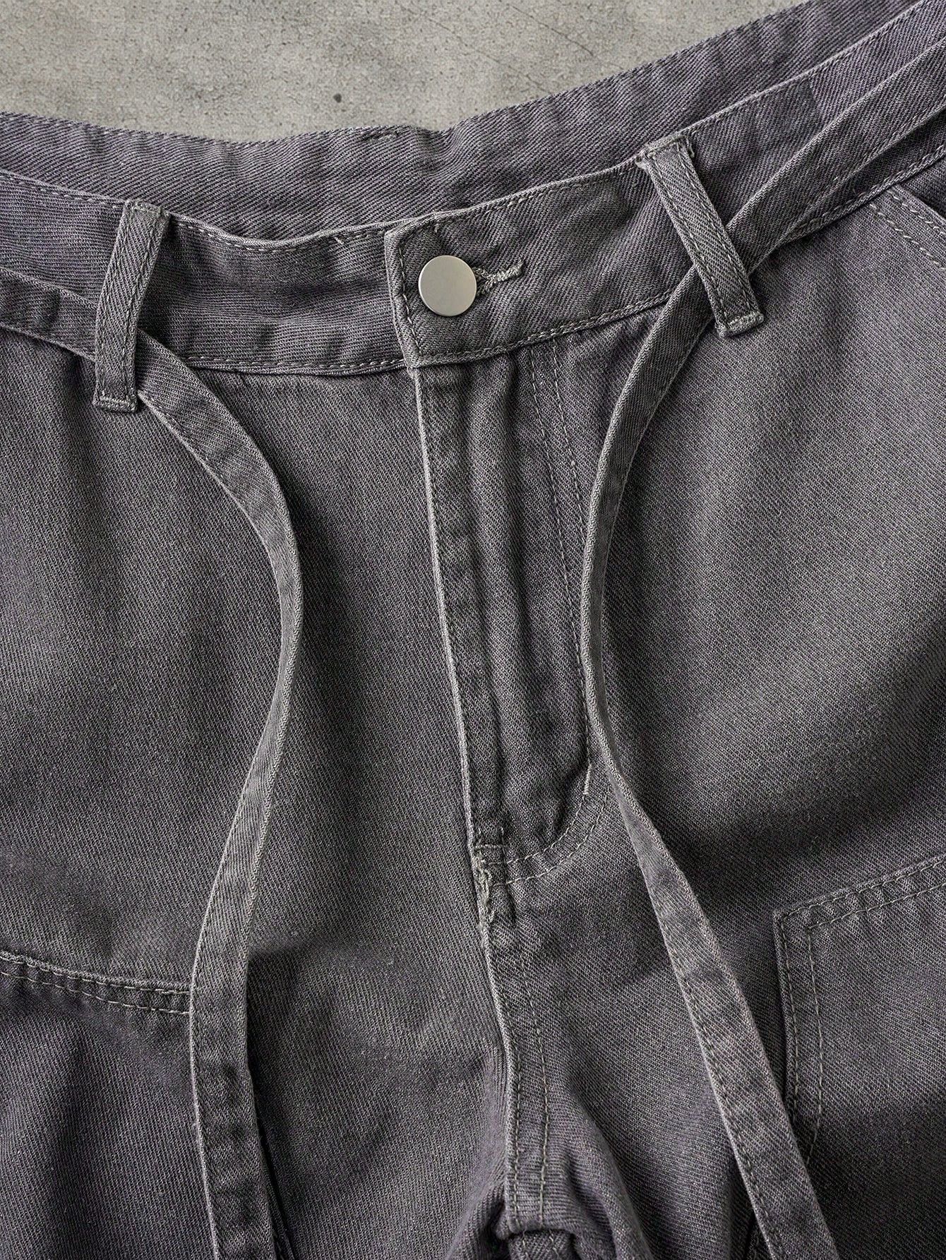 Japanese Brand Cargo gray shorts Size US 32 / EU 48 - 2 Thumbnail