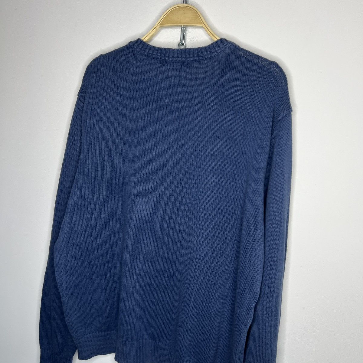 Burberry × Vintage Burberry vintage Navy sweater jumper Size US XL / EU 56 / 4 - 7 Thumbnail