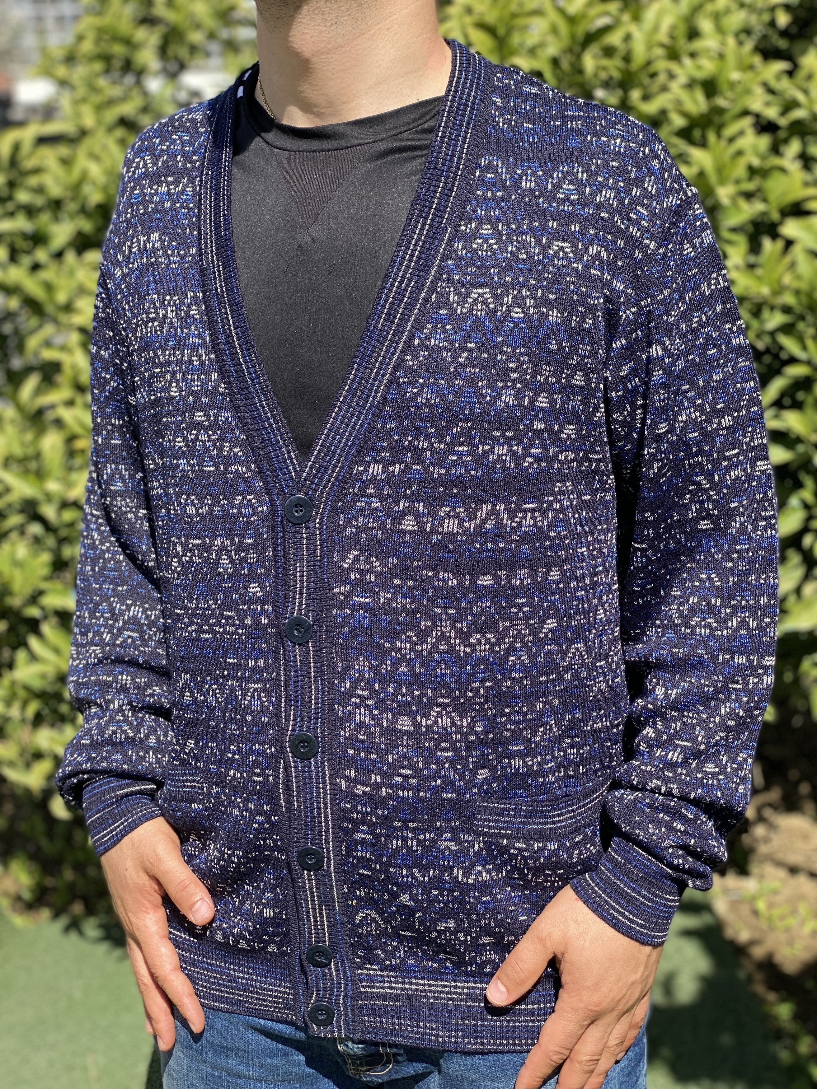 Missoni Sport Missoni Cardigan 3D Pullover Retro Size 52 L Jeresy Size US L / EU 52-54 / 3 - 18 Thumbnail