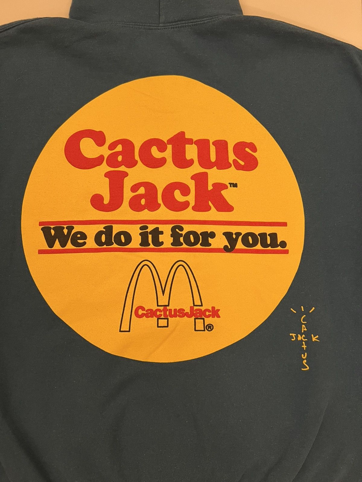 Travis Scott Travis Scott X McDonald’s Cactus Pack Sticker Hoodie Blue Size US L / EU 52-54 / 3 - 3 Thumbnail