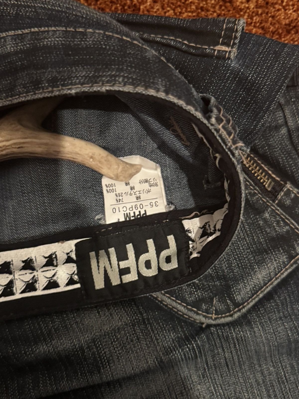 PPFM PPFM J Cut Jeans Size US 30 / EU 46 - 6 Thumbnail