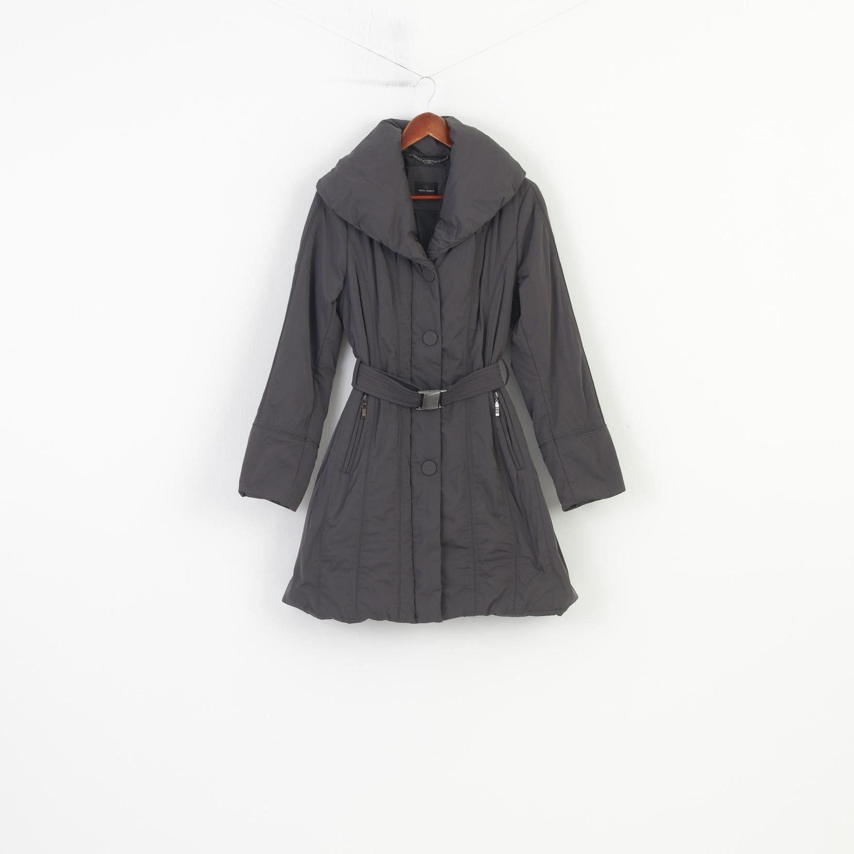 Vintage Fuchs Schmitt Woman 12 38 M Jacket Gray Full Zipper 0745 Size XL / US 12-14 / IT 48-50 - 2 Thumbnail
