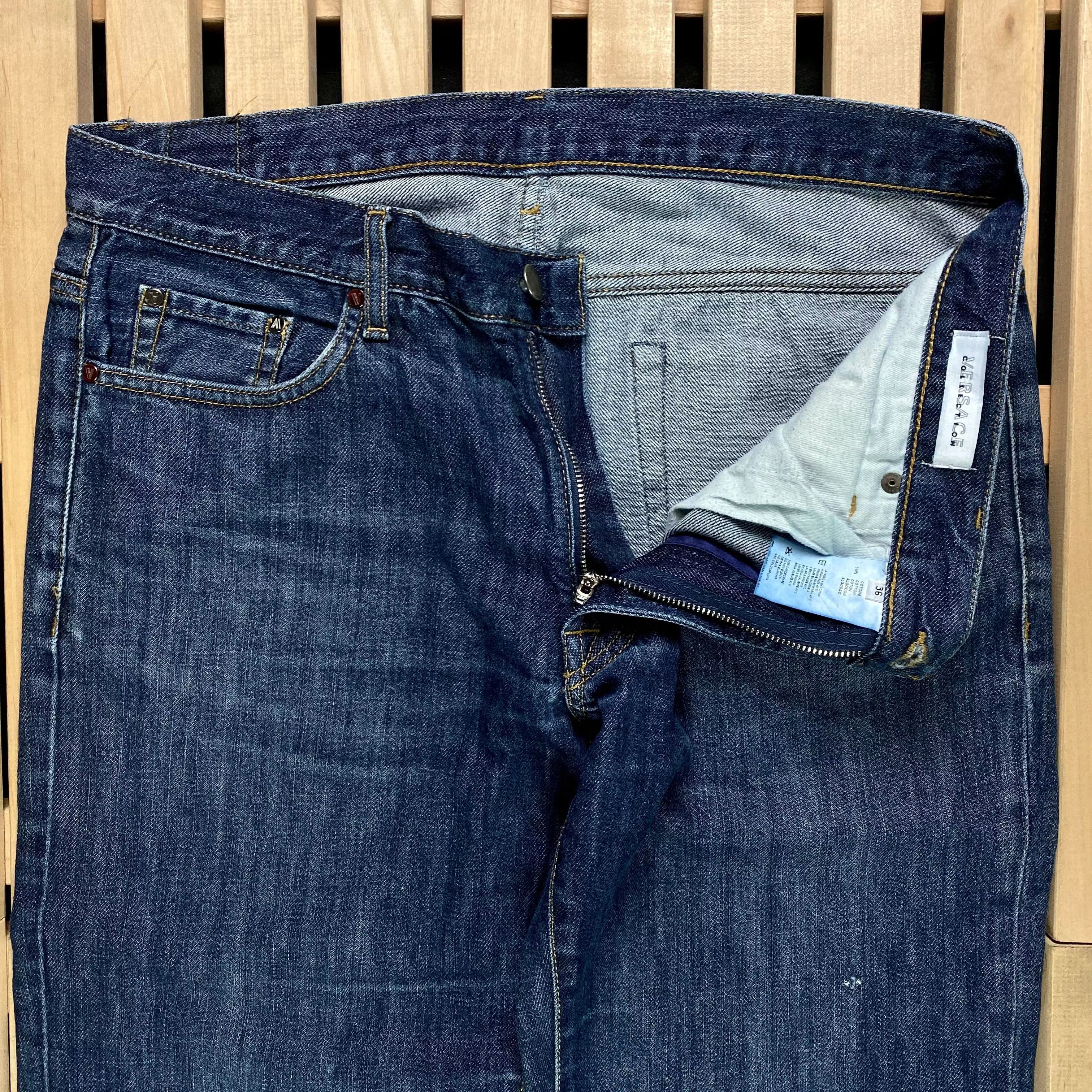 Versace × Versace Jeans Couture Mens Denim Jeans Versace Size 36 Size US 36 / EU 52 - 4 Thumbnail
