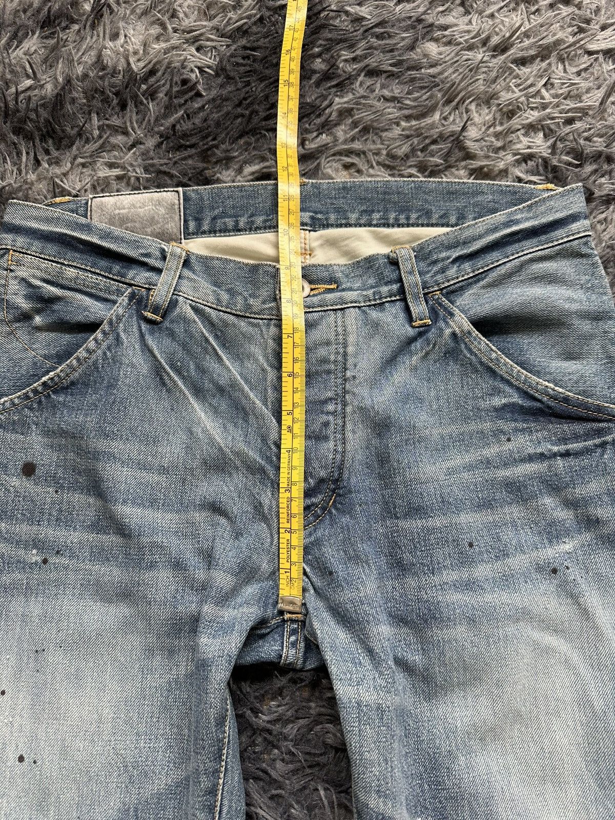 Kazuyuki Kumagai Attachment 2010's Attachment Japan distressed blue denim Size US 32 / EU 48 - 24 Thumbnail