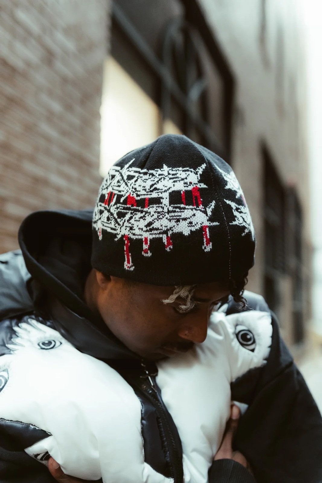 Other × Vintage Youthood- Jesus Christ Crown of Thorns Beanie Size ONE SIZE - 3 Thumbnail