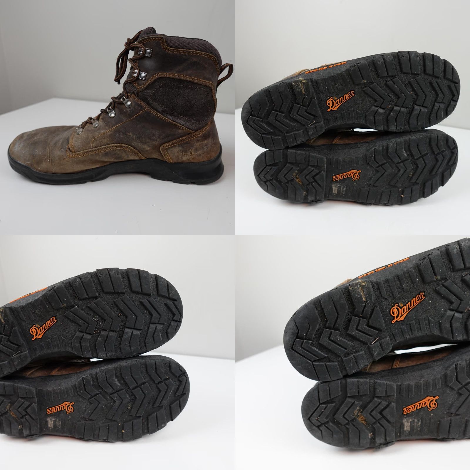 Danner Danner Crafter 8" Work Boots Mens Size 14 Brown Leather Waterproof Danner Dry Size US 14 / EU 47 - 8 Thumbnail