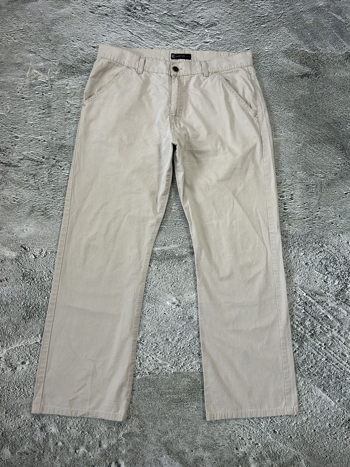 Edwin × Japanese Brand × Vintage Edwin function Japanese Pants Hikari Beige Size US 36 / EU 52 - 1 Thumbnail
