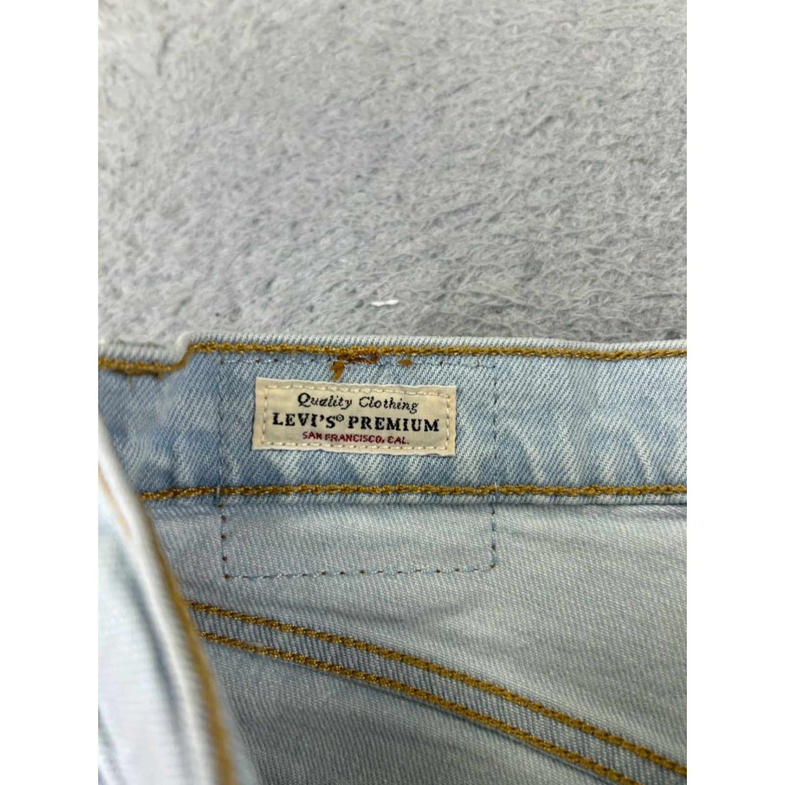 Levi's VINTAGE Levis Jeans 501 XX Blue Denim Slim Regular 25 24x24 Button Fly Men Apparel 5-Pocket Design Jeans Size US 26 / EU 42 - 6 Thumbnail