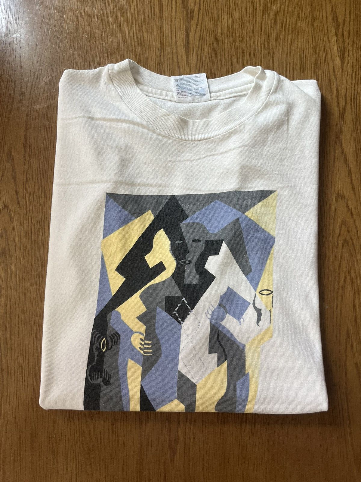 Arts & Science Vintage Arlequin a table by Juan Gris 1993’s Tshirt Size US L / EU 52-54 / 3 - 1 Thumbnail