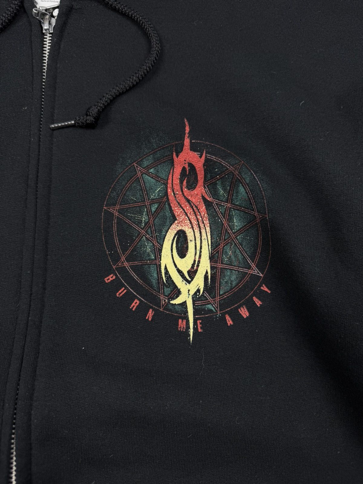 Band Tees 2018 Slipknot Burn Me Away Full Zip Hoodie Size US XL / EU 56 / 4 - 13 Thumbnail