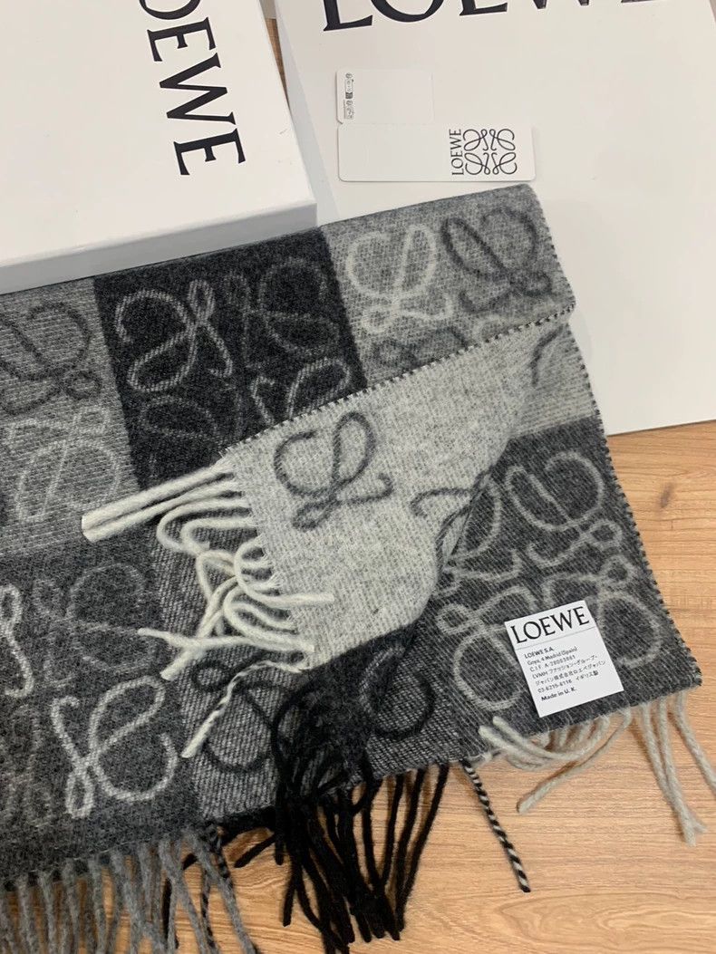 Loewe LOEWE Cashmere scarf Size ONE SIZE - 7 Thumbnail