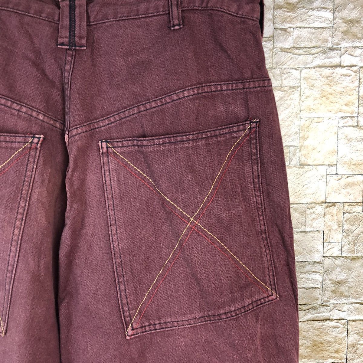 Japanese Brand Japanese Brand Purple vintage Casual Pants #A1038 Size US 32 / EU 48 - 16 Thumbnail