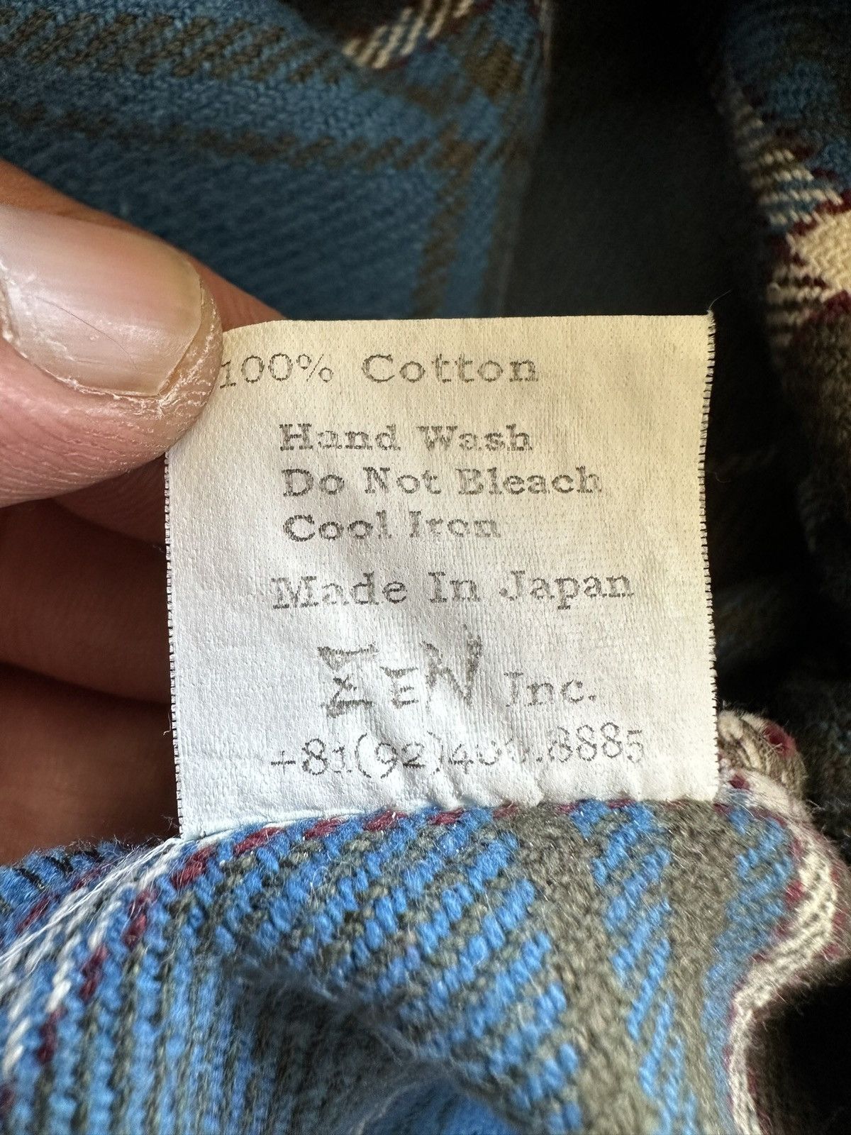 Other 00's Battalion Japan heavy cotton flannel shirt Size US S / EU 44-46 / 1 - 16 Thumbnail