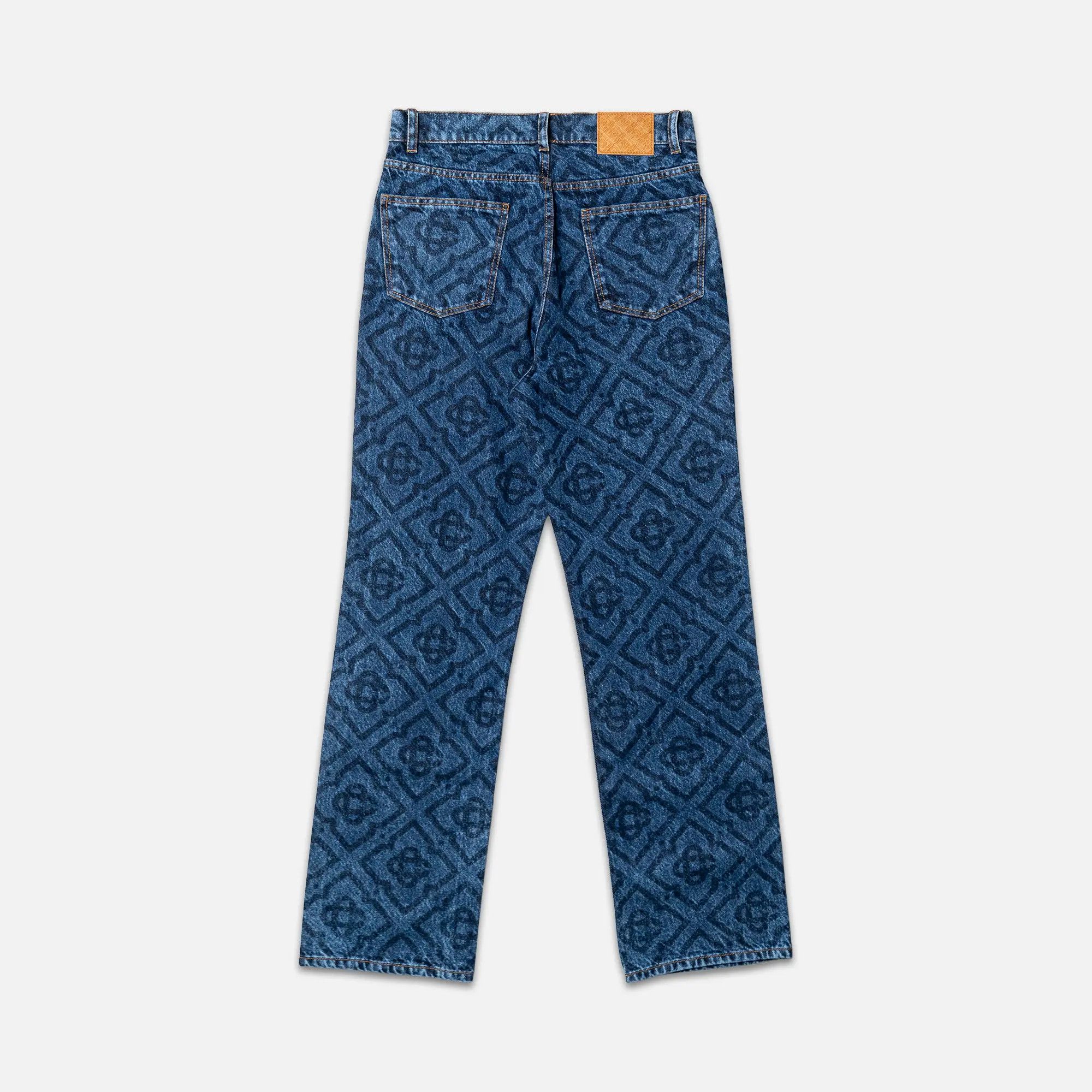 Casablanca o1mle0326 Denim Jeans Laser Monogram in Dark Blue Size US 36 / EU 52 - 2 Thumbnail