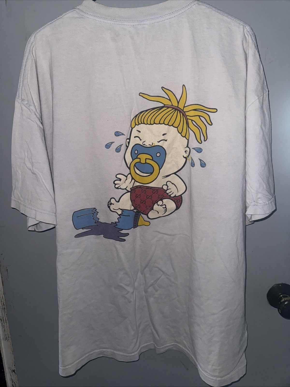 Other Fat Nick Crybaby Baby Blue T-Shirt Men's Size 2XL Cry Baby Size US XXL / EU 58 / 5 - 3 Thumbnail