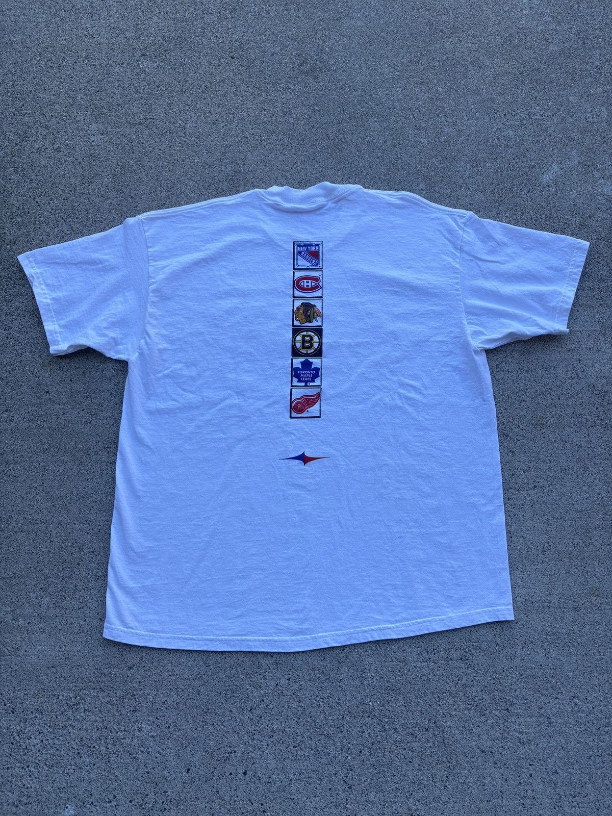 NHL Vintage 1998 Rival NHL “The Original Six” T-Shirt Size XL Size US XL / EU 56 / 4 - 2 Thumbnail
