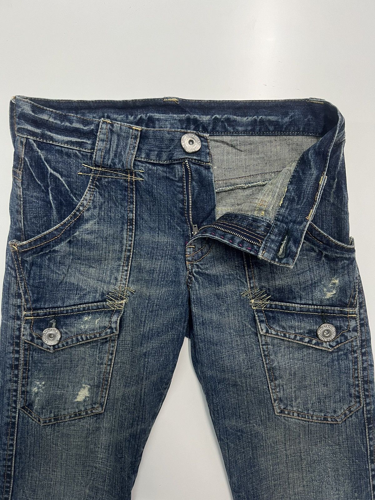 Japanese Brand ANTIGAUGE BUSHPANT DENIM JEANS SIZE 30 Size US 30 / EU 46 - 8 Thumbnail