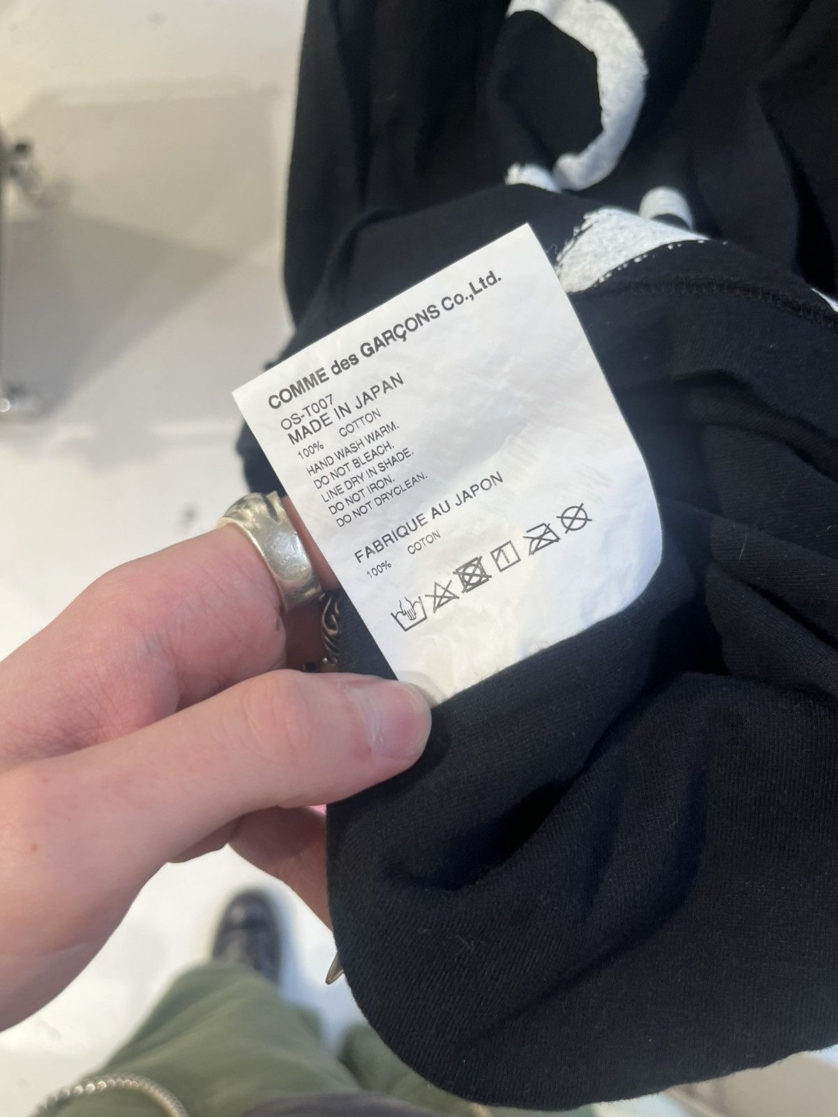 Comme des Garcons Comme ”Chic Punk” tee Size US M / EU 48-50 / 2 - 4 Thumbnail