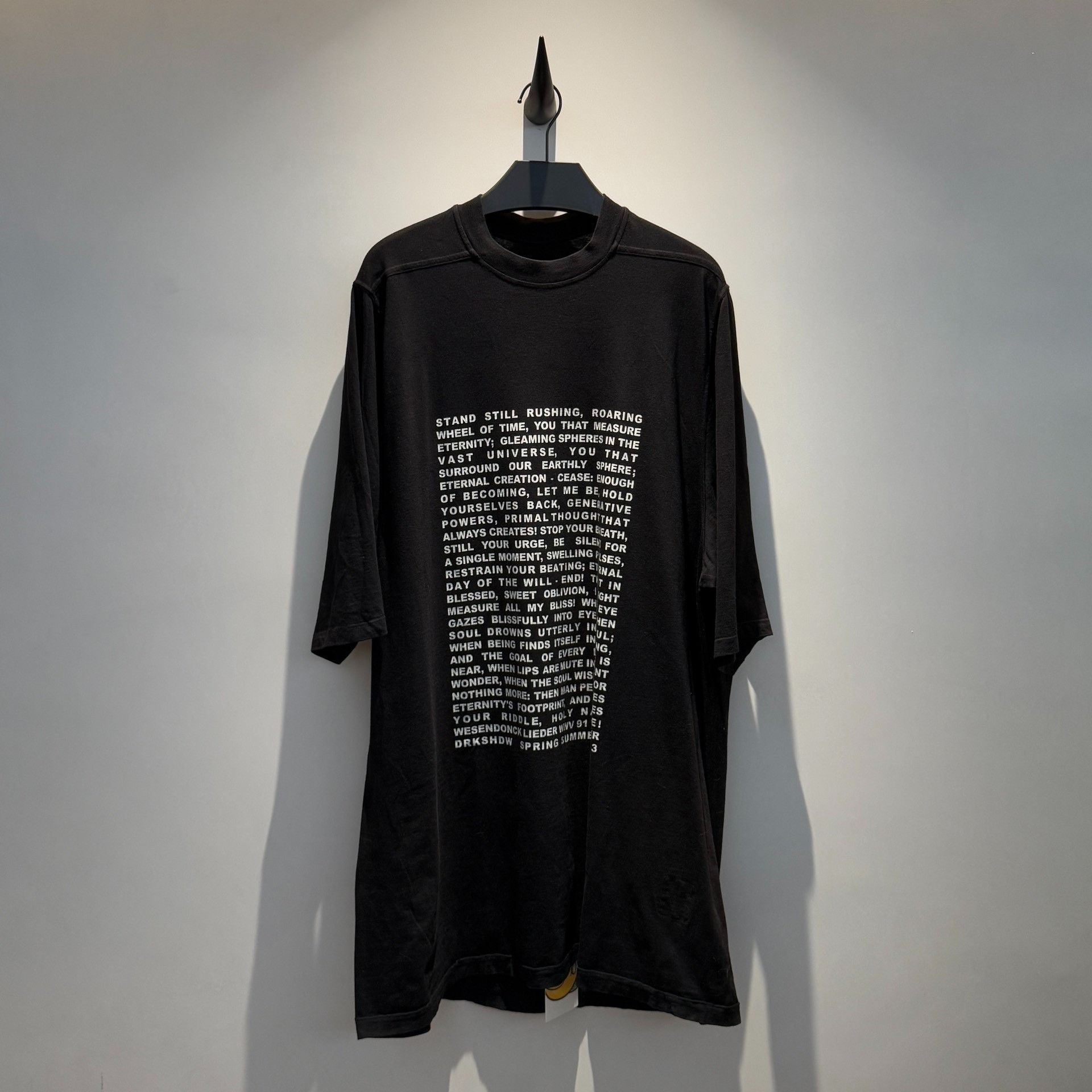 Rick Owens rick owens Double-thread bullet screen short sleeve 2501-Ne Size US M / EU 48-50 / 2 - 1 Thumbnail