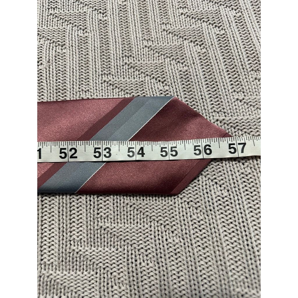 Guy Laroche Vintage Guy Laroche mauve pink and silver striped tie Size ONE SIZE - 4 Thumbnail
