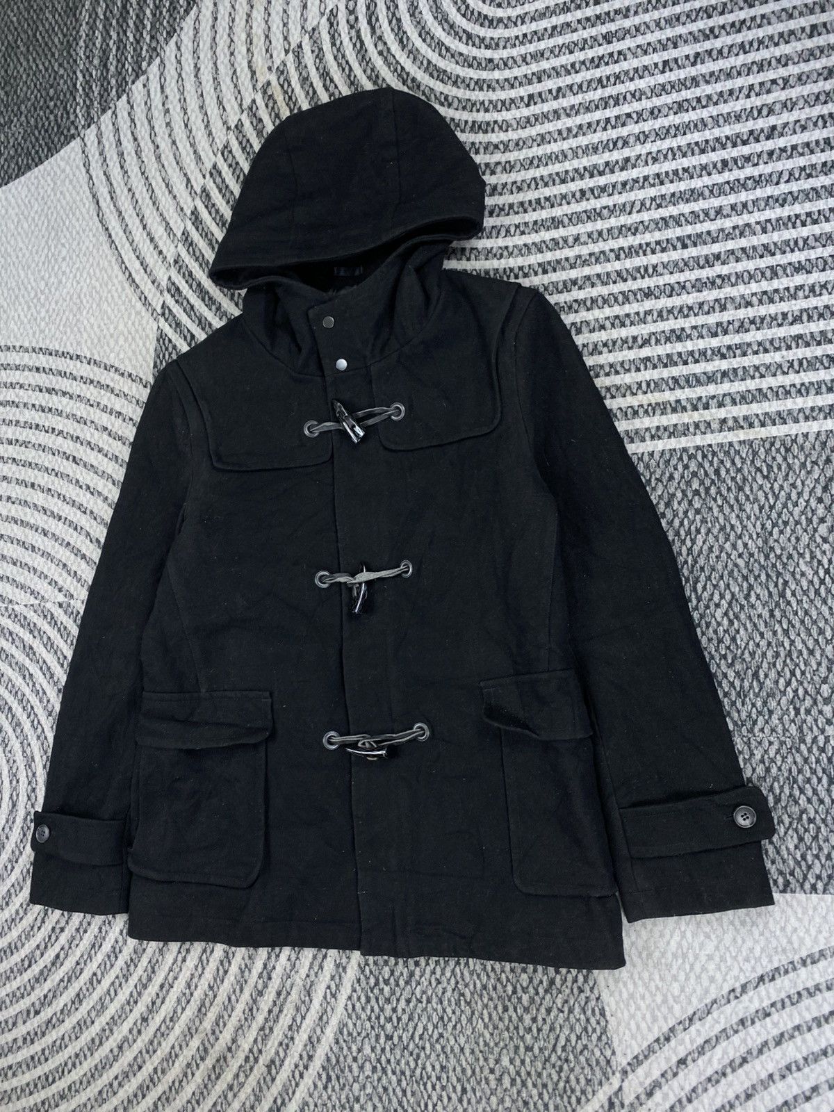 Boycott Boycott Wool Duffle Hoodie Jacket Size US M / EU 48-50 / 2 - 4 Thumbnail
