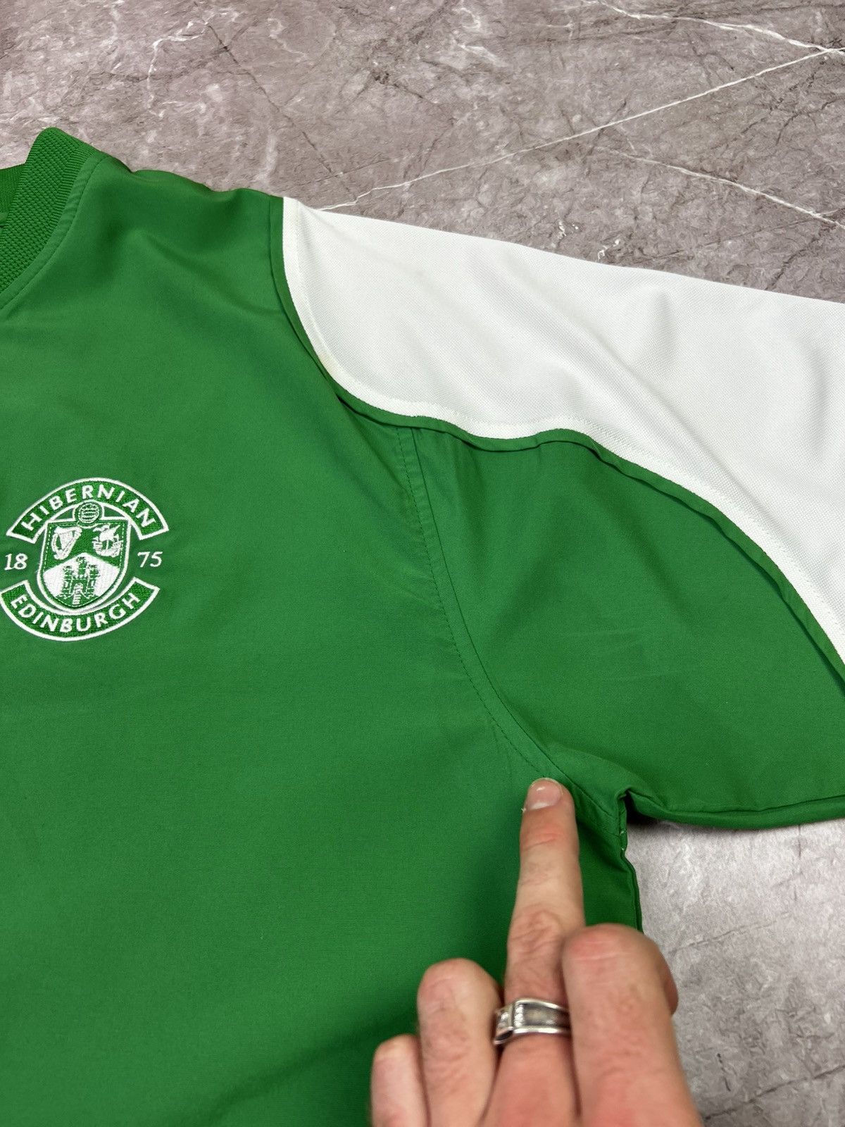 Vintage Hibernian Home football shirt 2004 Soccer Jersey Size US XL / EU 56 / 4 - 7 Thumbnail