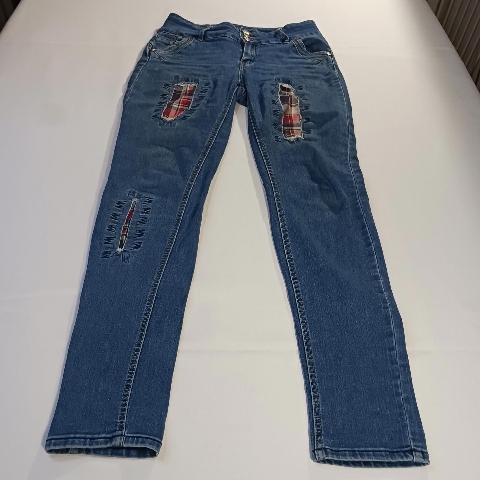 Other Watch LA LP8408 Women’s 9 Blue Cotton Blend Button Fly Jeans Size 30" / US 8 / IT 44 - 10 Thumbnail