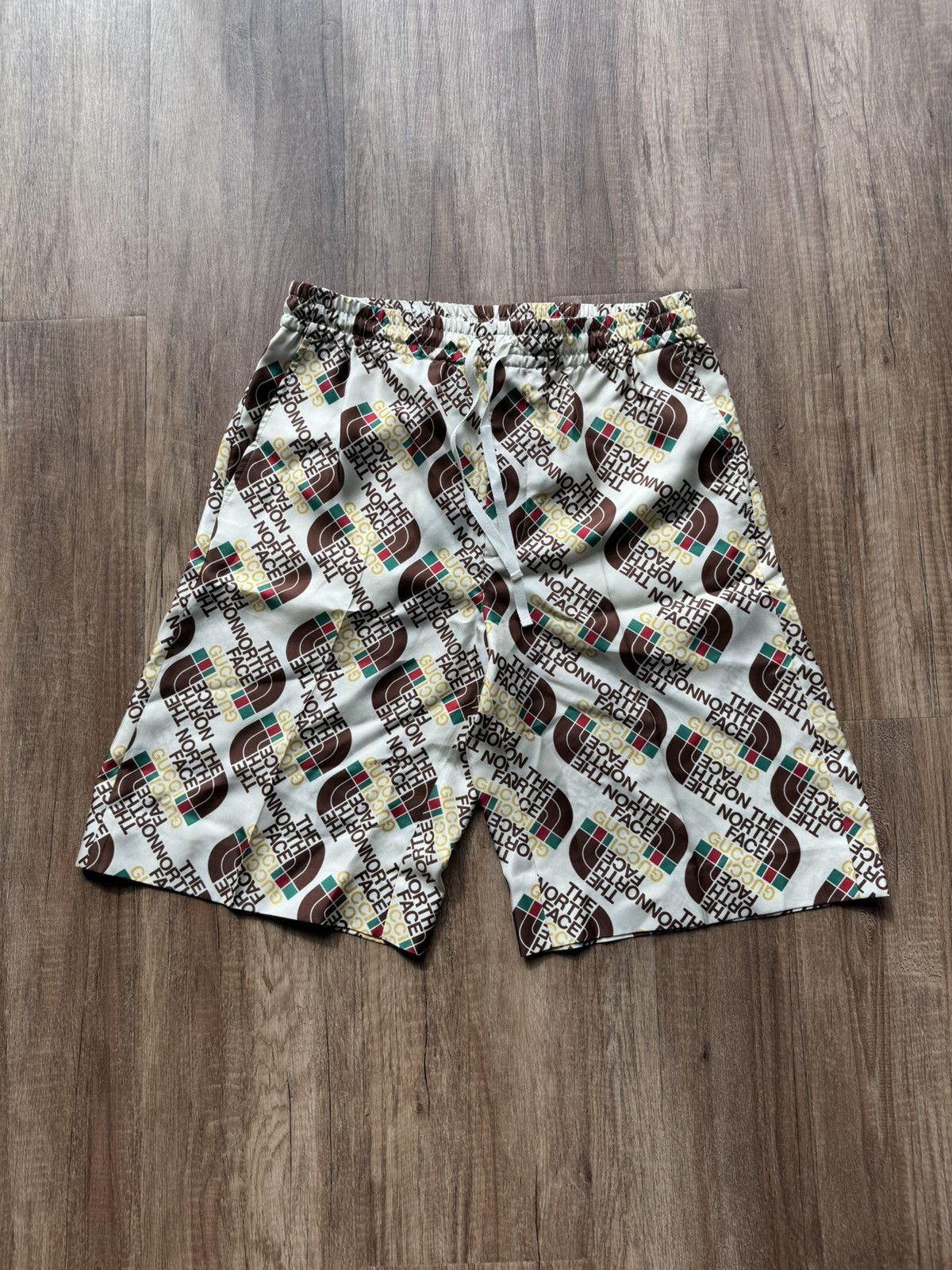 Gucci × The North Face Gucci x The North Face Silk Shorts | Grailed