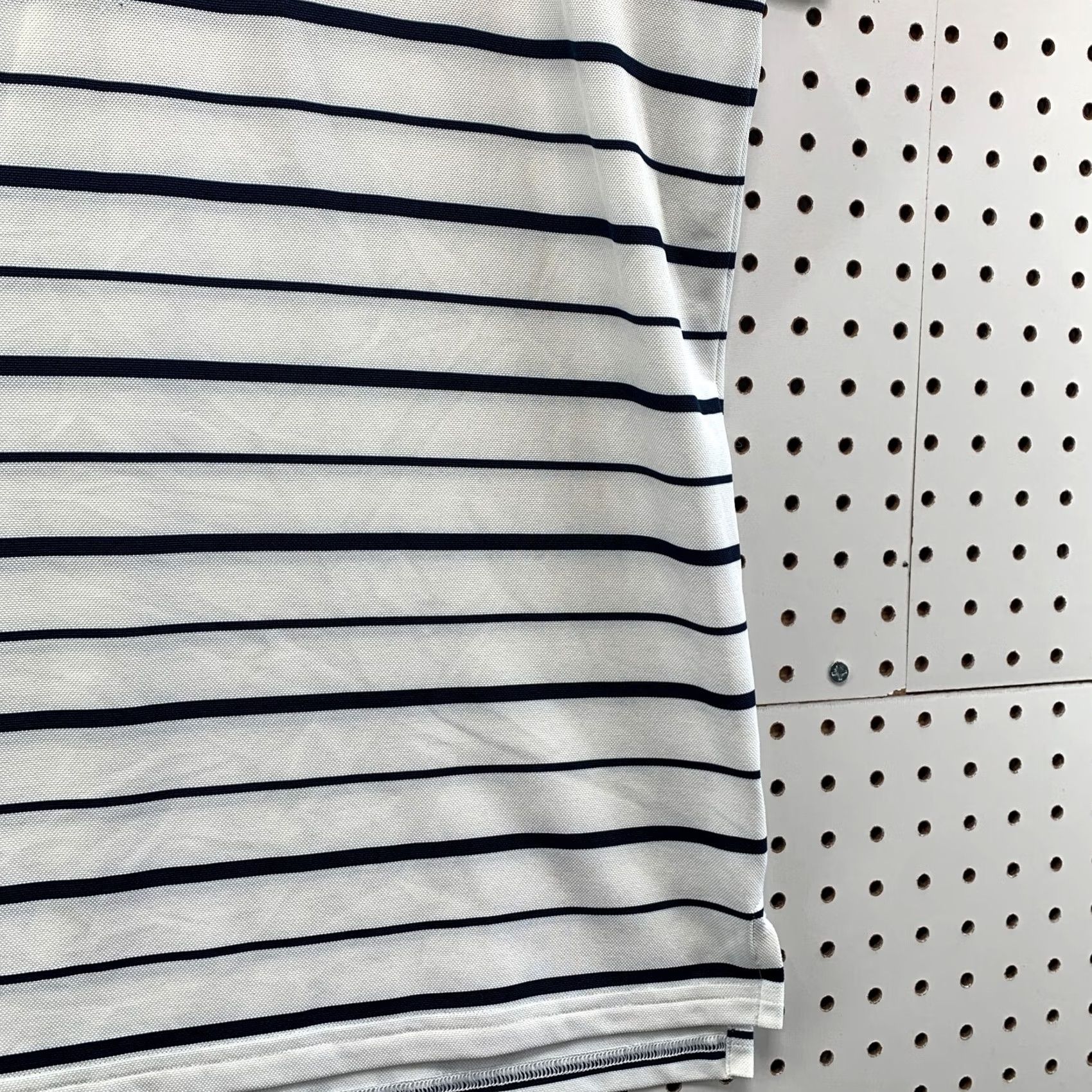 Bonobos Bonobos Polo Collared Shirt White Blue Striped Mens Small Golf Size US S / EU 44-46 / 1 - 4 Thumbnail